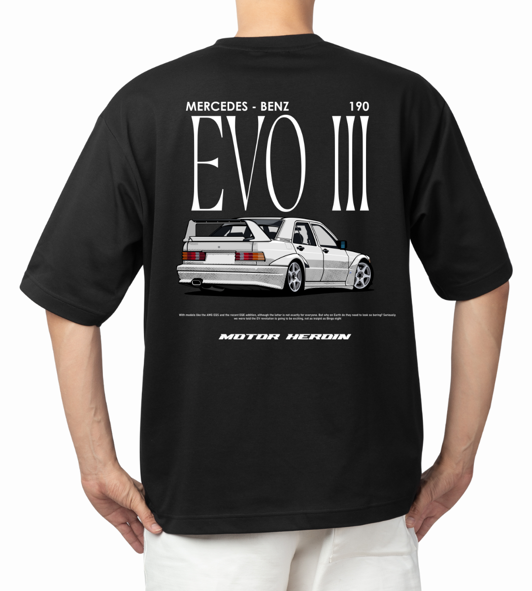 T-Shirt Oversize Motor Heroin 190 EVO 3